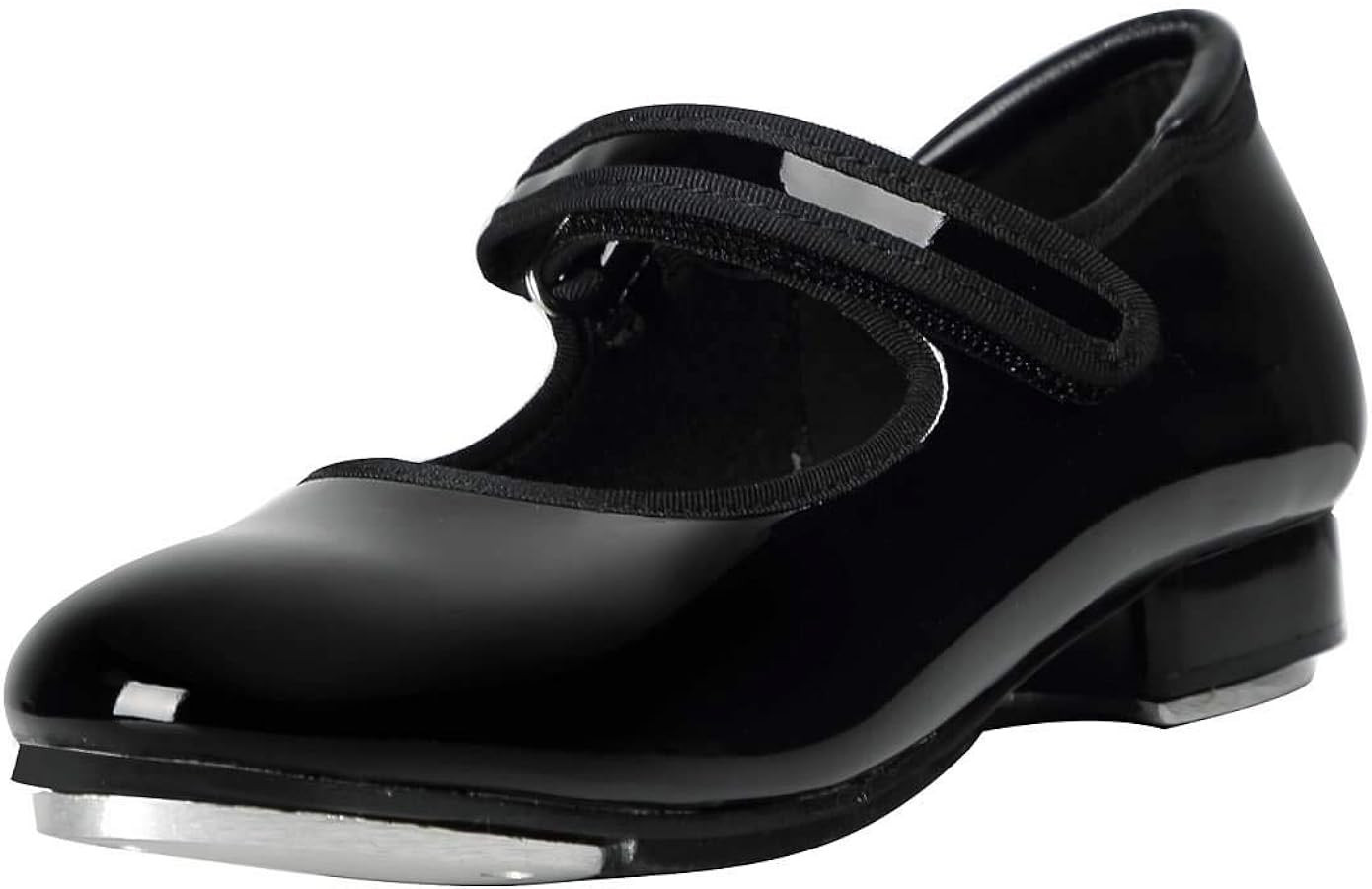Linodes Patent Easy Strap Tap Shoe for Girls and Boys (Toddler/Little Kid/Big Kid) | Amazon (US)