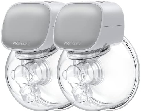 Momcozy Double Wearable Breast Pump, Hands-Free Breast Pump, Portable Electric Breast Pump with 2... | Amazon (US)