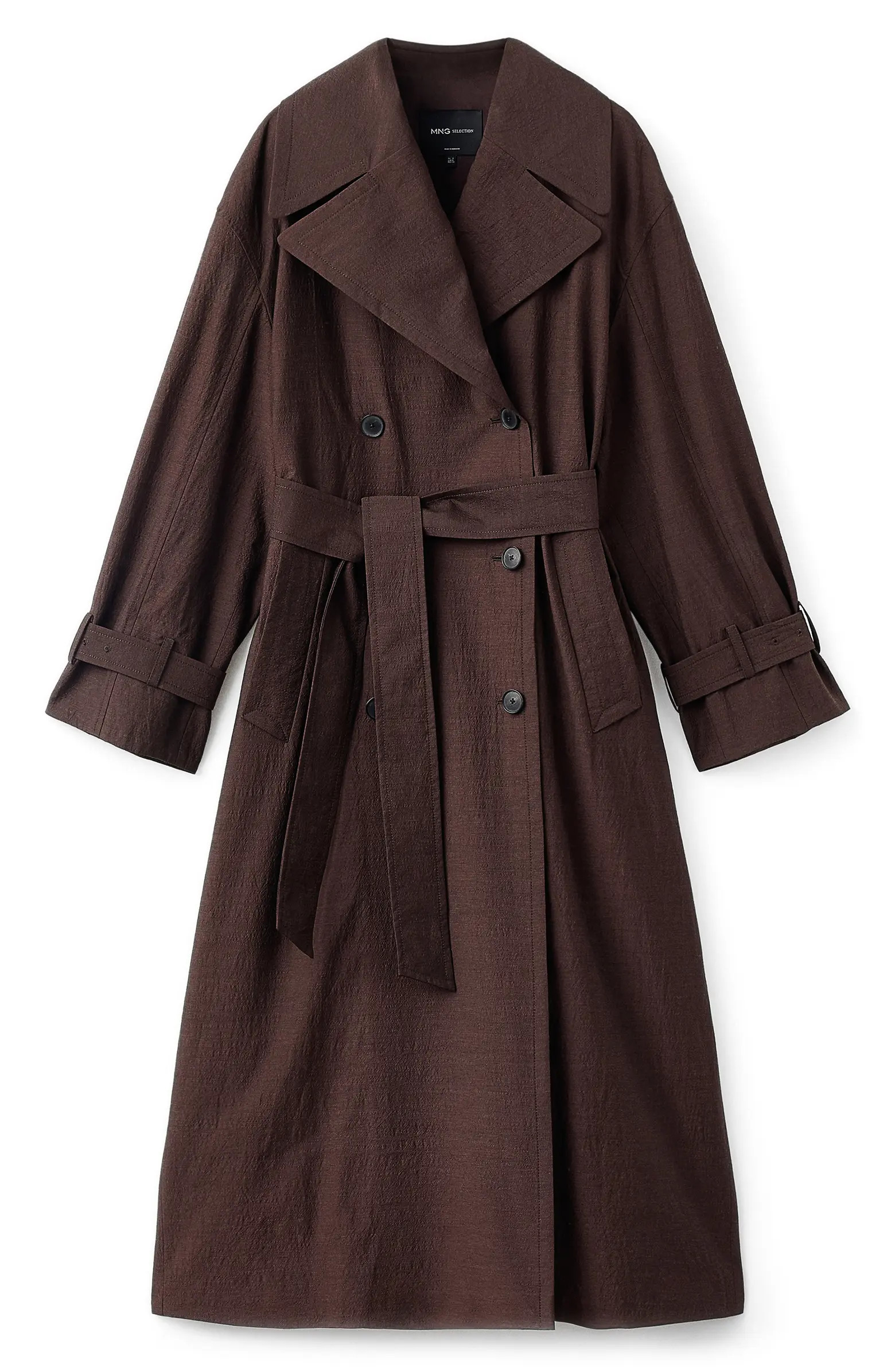Selection Virgin Wool Blend Trench Coat | Nordstrom