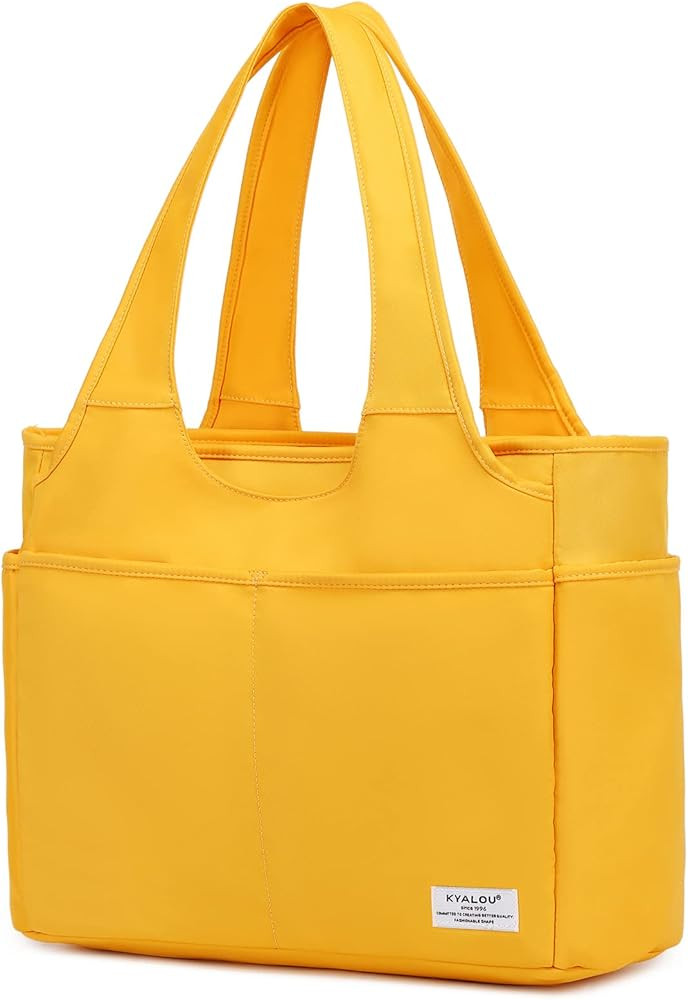 KYALOU Utility Large Tote Bag, Women Casual Shoulder Bags for Work Gym Beach Travel Shopping Groc... | Amazon (US)