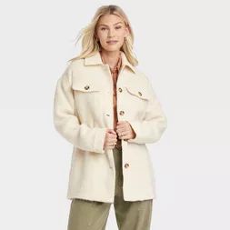 Women's Brushed Shacket - Universal Thread™ | Target