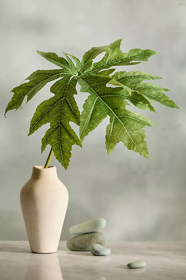 Faux Papaya Leaf | Anthropologie (US)