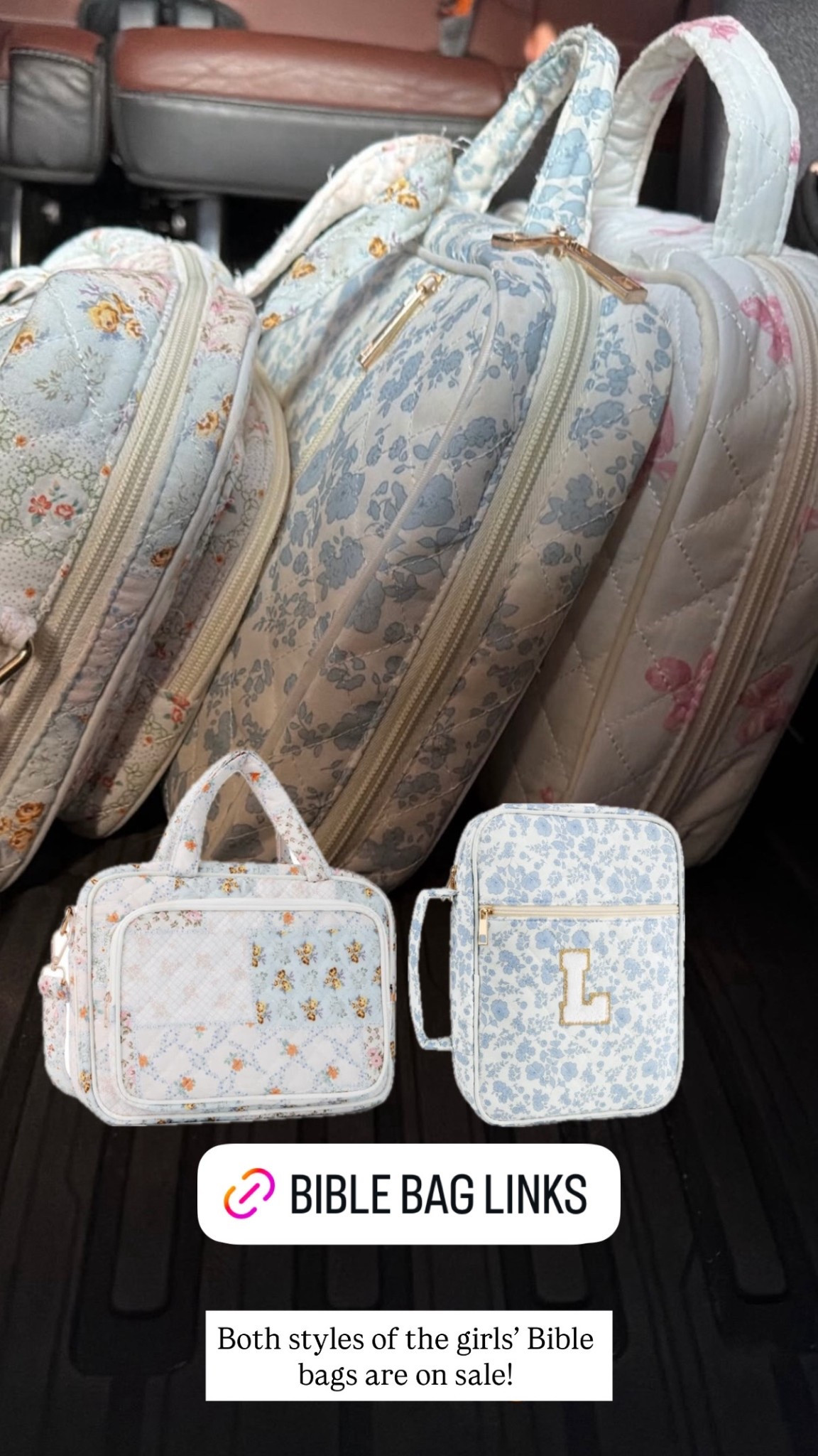 The girls’ Bible bags are on sale!!

#LTKKids #LTKdayinmylife #LTKselfcare