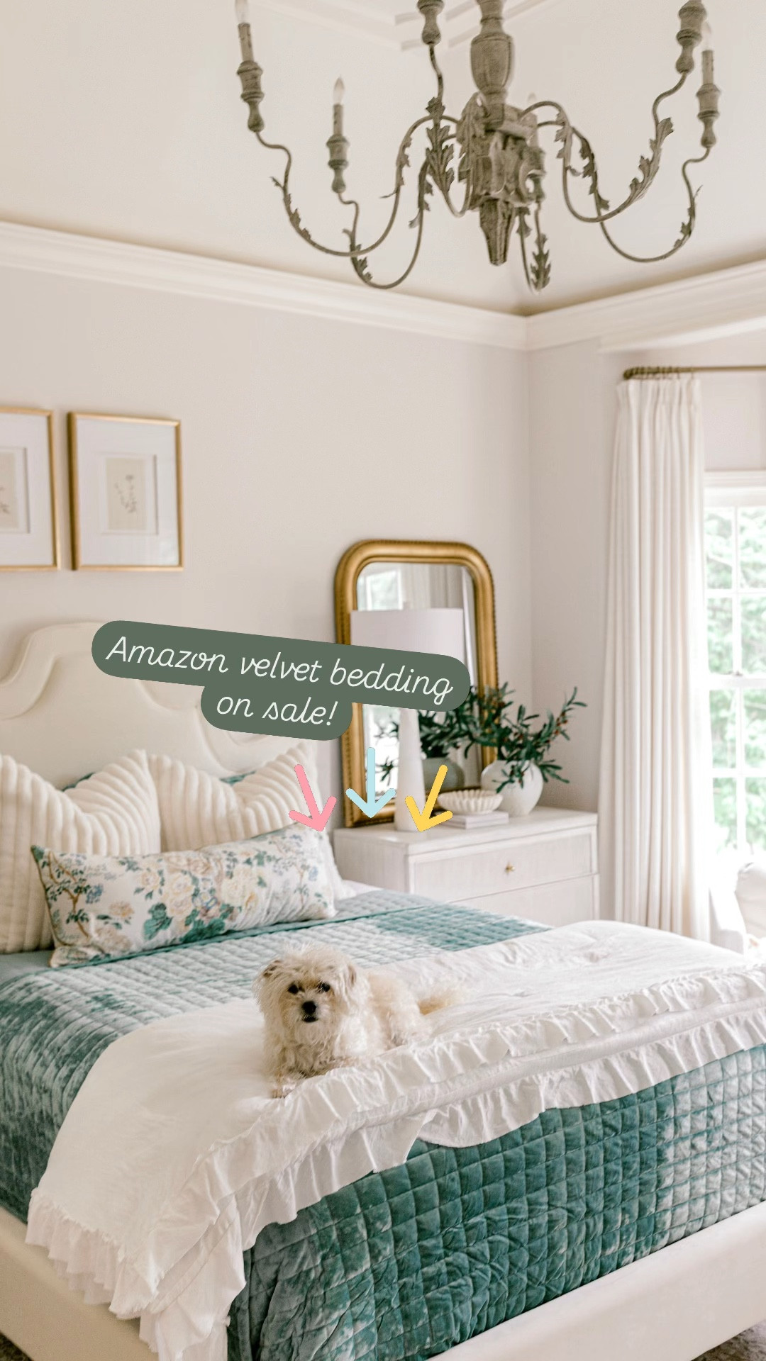 Amazon green velvet bedding on sale!! This is the aqua green but i have it in 3 colors 😍

#LTKFindsUnder50 #LTKHome #LTKFindsUnder100