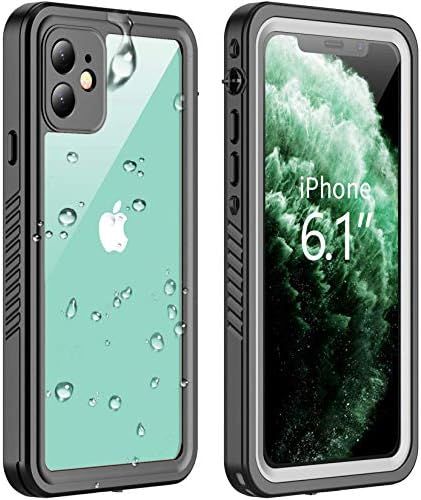 Vapesoon Compatible with iPhone 11 Waterproof Case, Built-in Screen Protector Full-Body Rugged Bu... | Amazon (US)