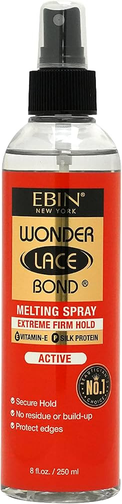 EBIN NEW YORK Wonder Bond Melting Spray 8oz/ 250ml - Extreme Firm Hold (Active) | No Reside, Long... | Amazon (US)