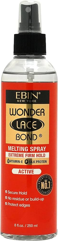EBIN NEW YORK Wonder Bond Melting Spray 8oz/ 250ml - Extreme Firm Hold (Active) | No Reside, Long... | Amazon (US)