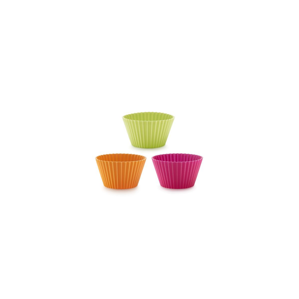 Lekue Silicone Big Muffin Cups, Multicolor, Set of 6 | Target