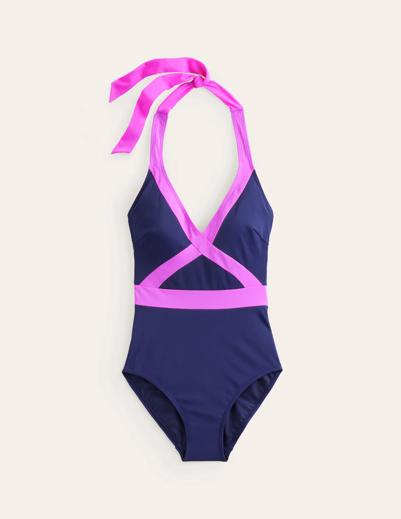 Kefalonia Halterneck Swimsuit | Boden (US)