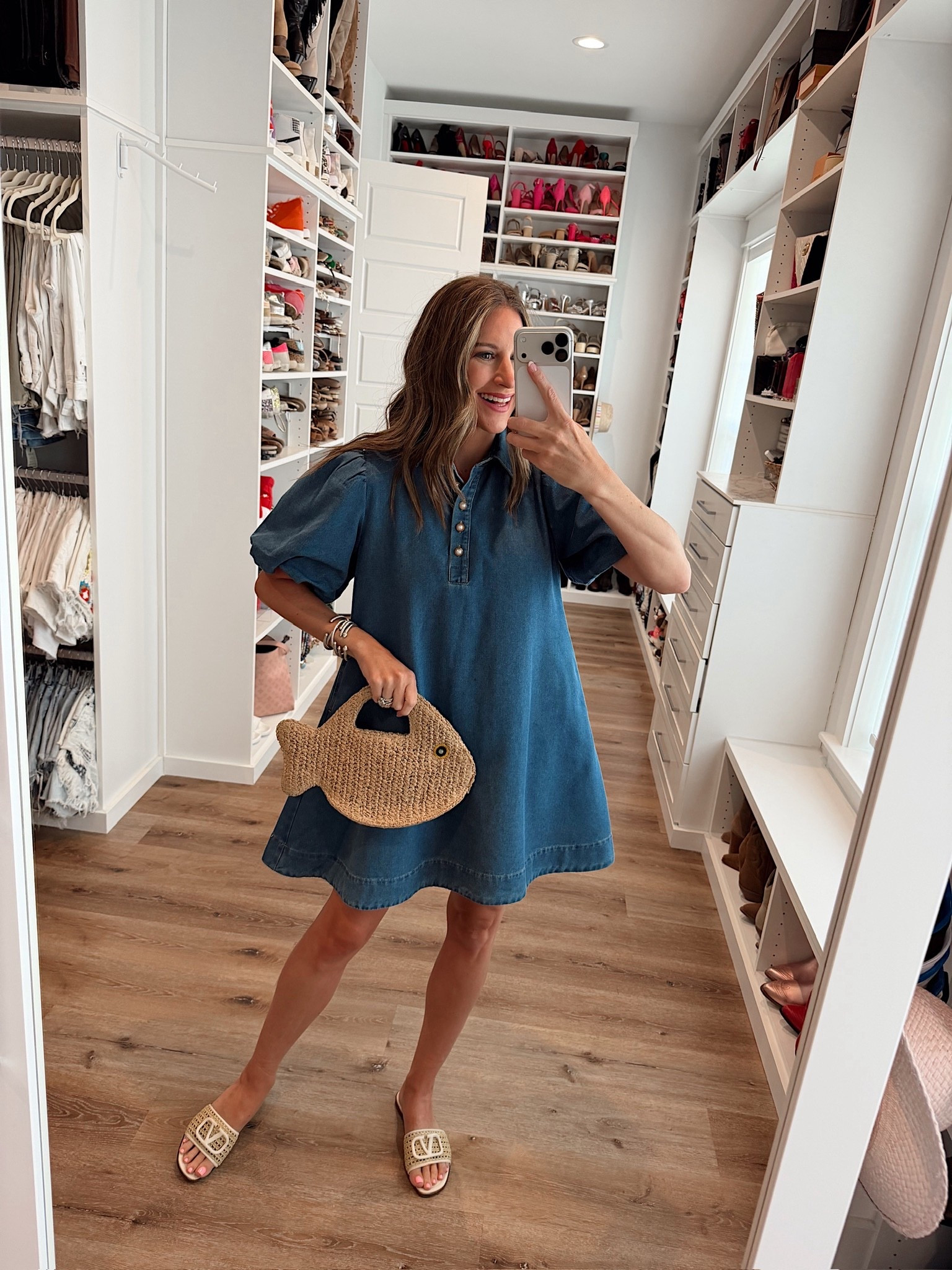 In a small dress, bag, sandals and accessories- fits tts.

#LTKSeasonal #LTKootd #LTKgrwm
