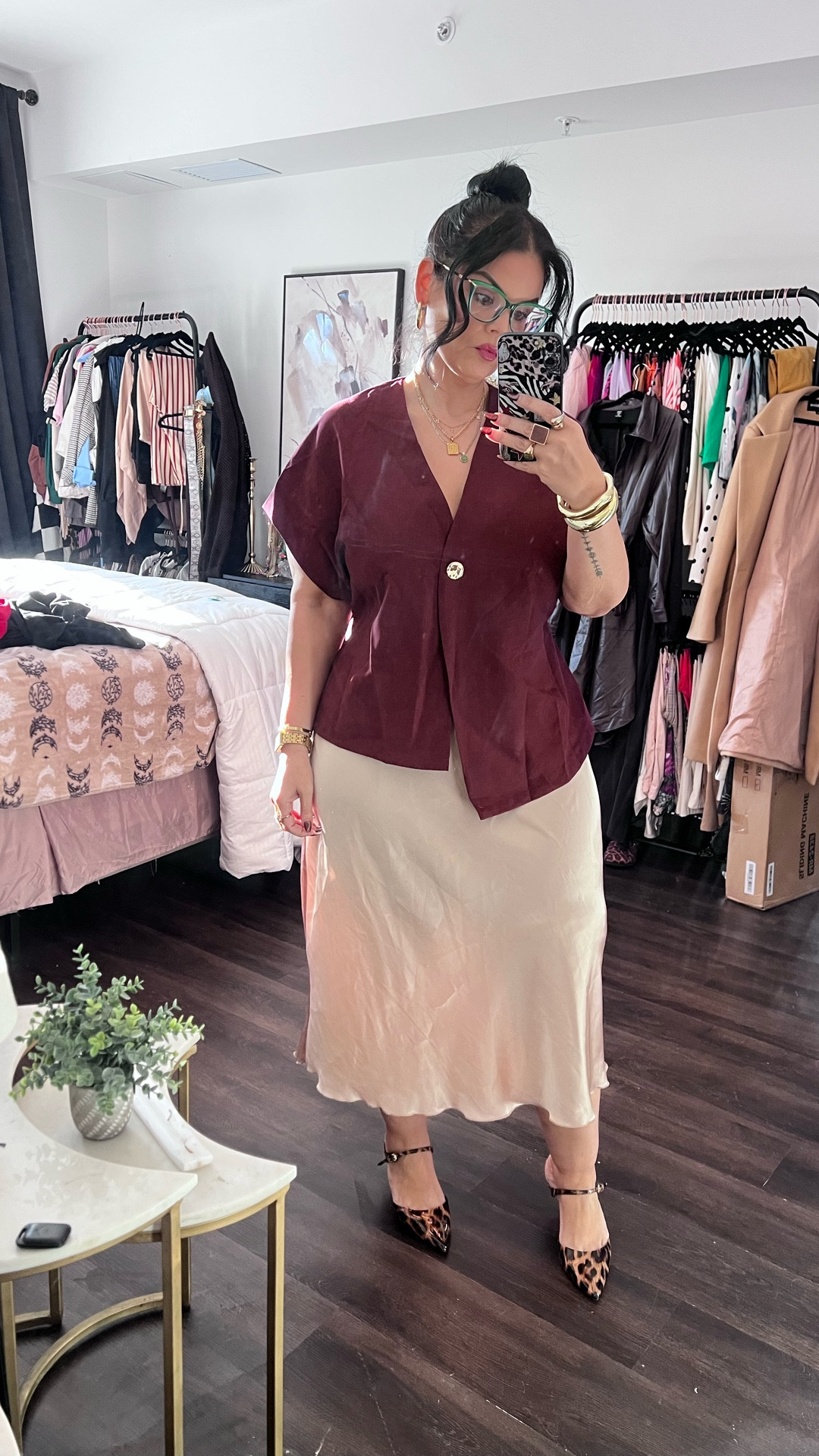 Wine & Champagne inspired work outfit of the day 

#LTKPlusSize #LTKMidsize #LTKOver40