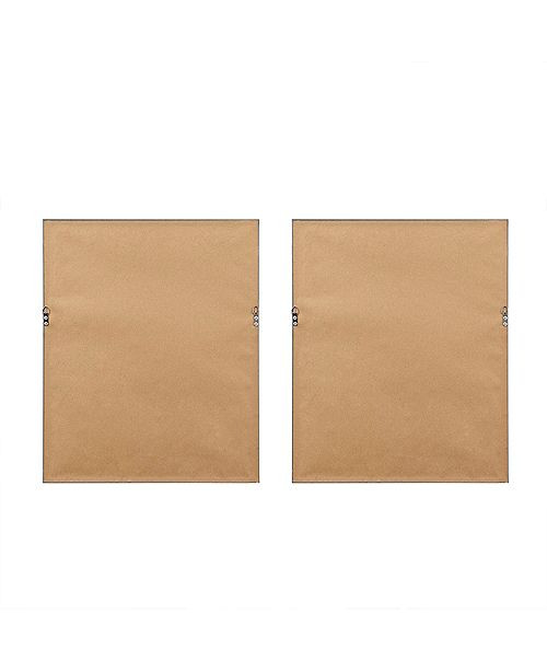 Martha Stewart French Herbarium Set Framed Linen Canvas 2-Pc Set | Macys (US)