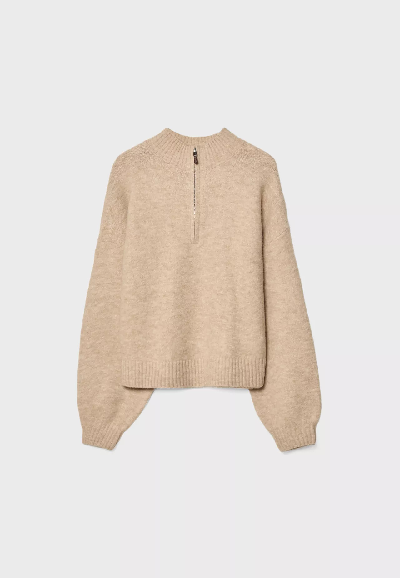 Tricot trui met rits - Knitwear voor dames | Stradivarius Netherlands | Stradivarius (NL)