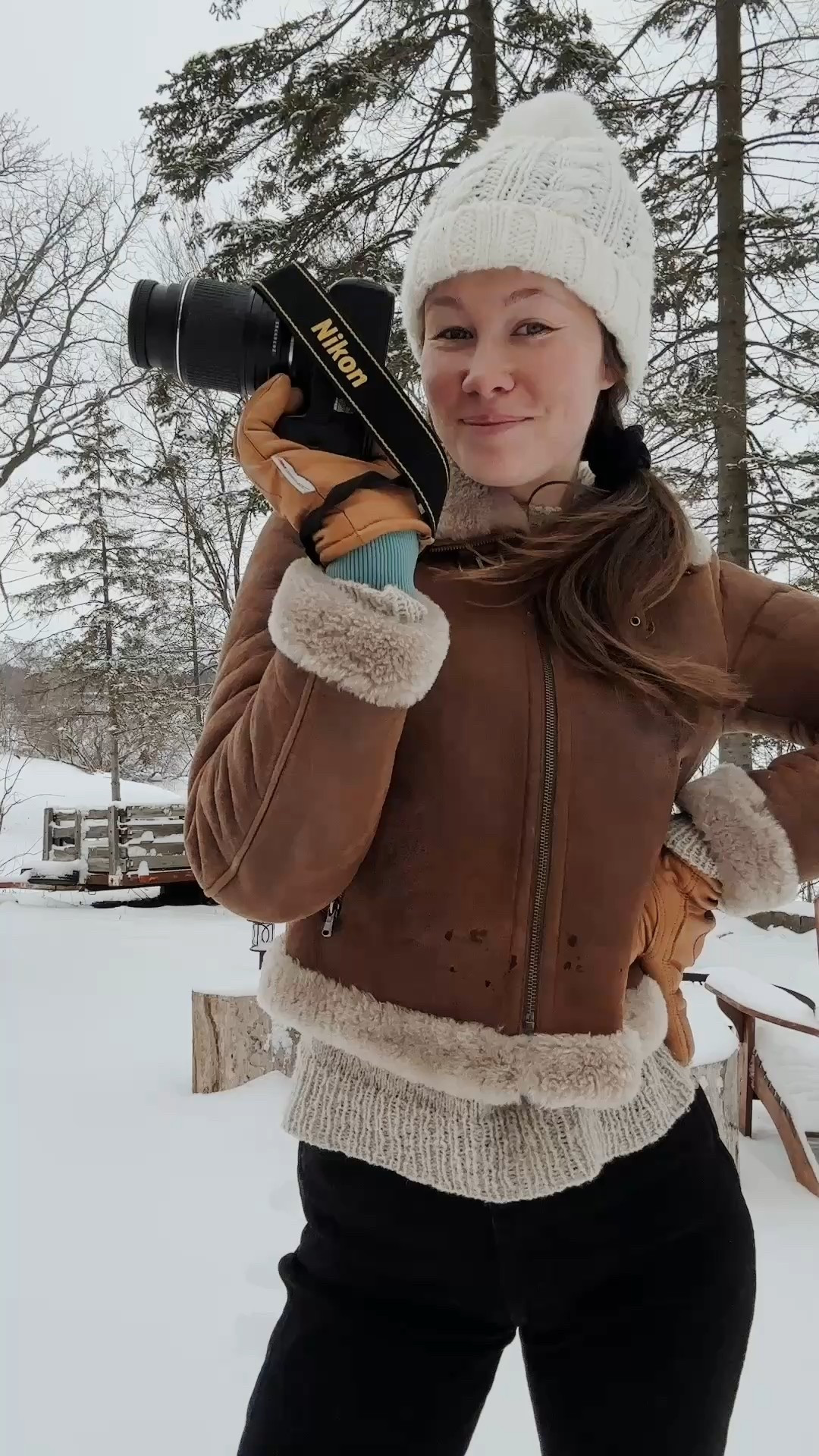 The best cozy jacket for winter! 

Shearling jacket size S
Cowboy cut jeans size size 28 (size up in the 100% cotton)
Size 39 in the boots
Size S in the knit

#LTKHoliday #LTKgrwm #LTKootd