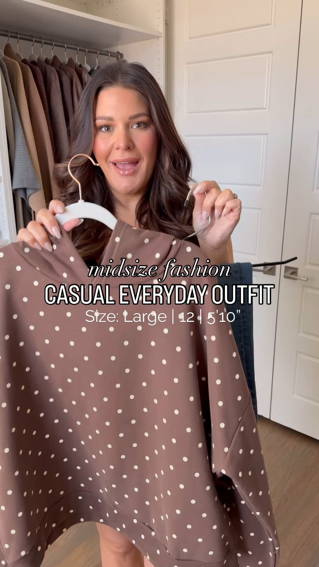 I cannot get over how cute this polka dot hoodie is! So cozy too and pairs perfect with the viral wedgie jeans I’ve been wearing non stop. 

Sweatshirt: Large
Jeans: 12

millennial fashion, mom style, leggings outfit, Amazon fashion, midsize style, midsize mom style, updating my wardrobe, trendy style, cozy style, school pickup outfit

#midsizefashion #midsizestyle  #amazonfashion #fashionreels #casualfashion

#LTKgrwm #LTKMidsize #LTKootd