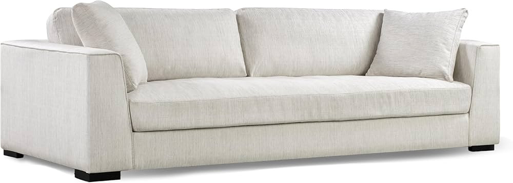 POLY & BARK Capri Fabric Sofa, Bright Ash | Amazon (US)