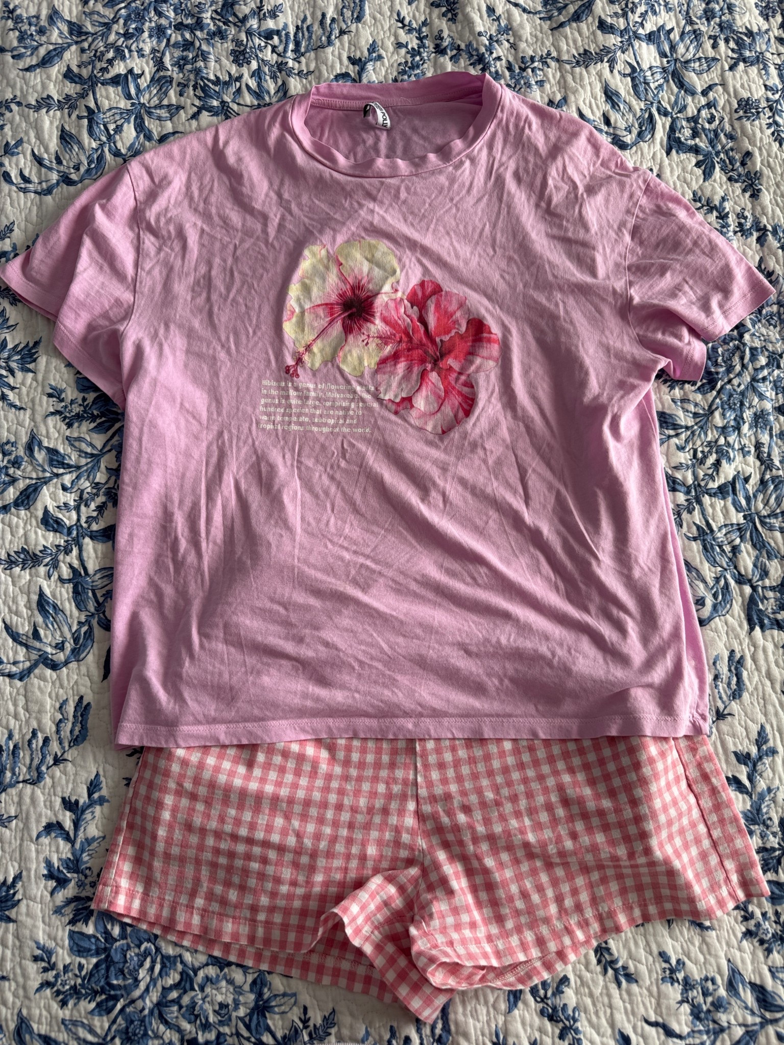 summer casual outfits pink hibiscus boxer short princess polly vacation lounge going out 