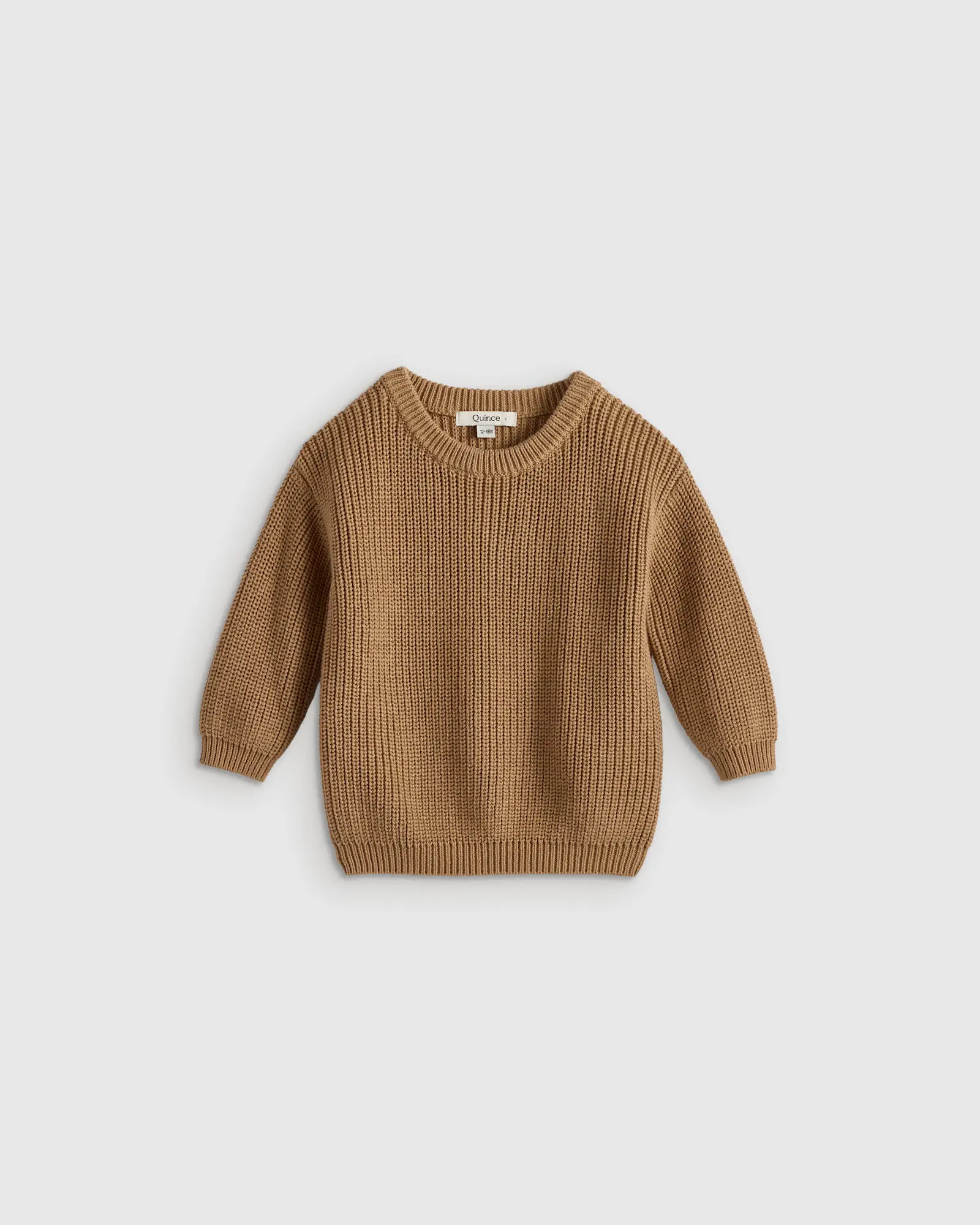 100% Organic Cotton Fisherman Tunic Sweater | Quince