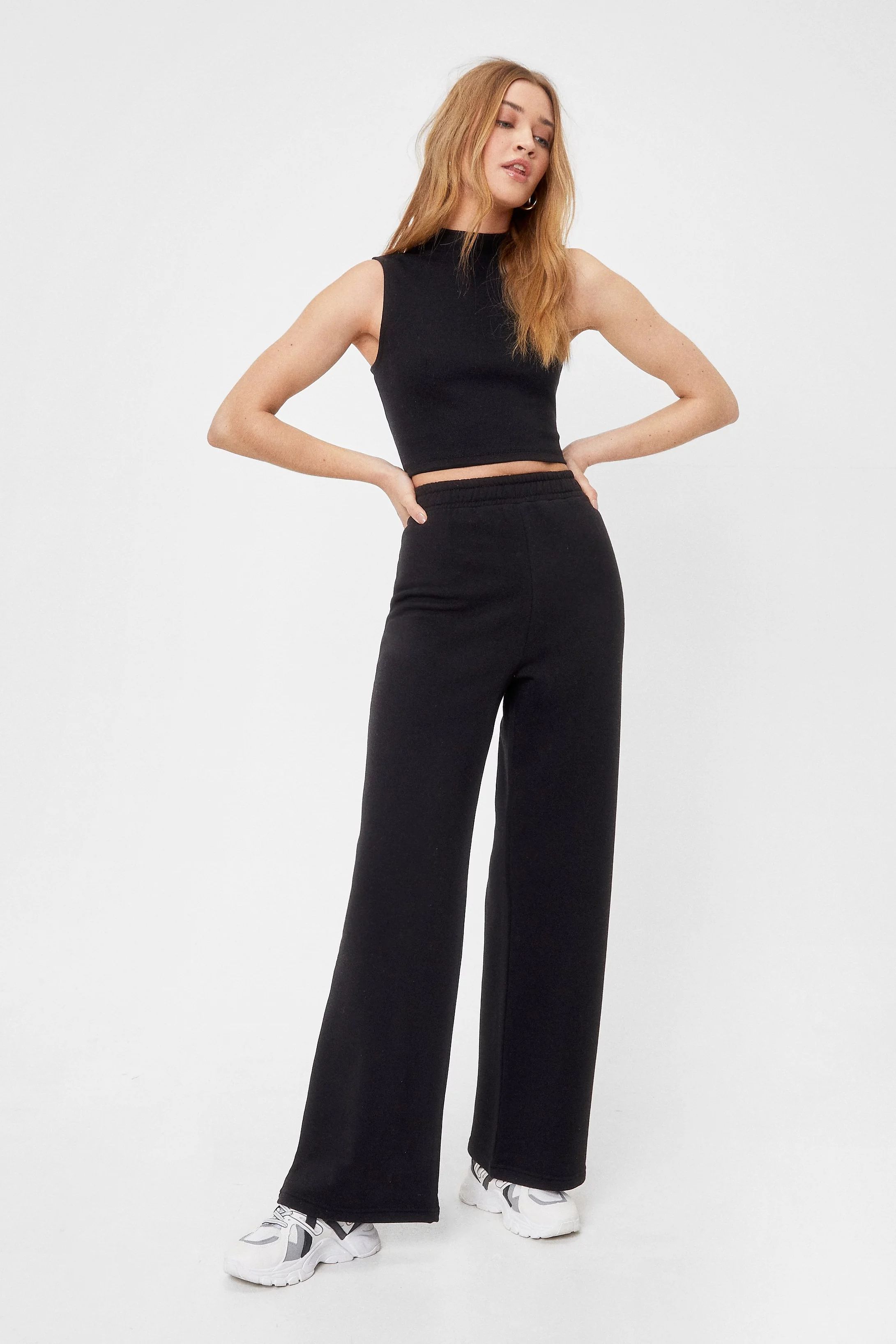 Sleeveless Crop Top and Pants Set | Nasty Gal (US)