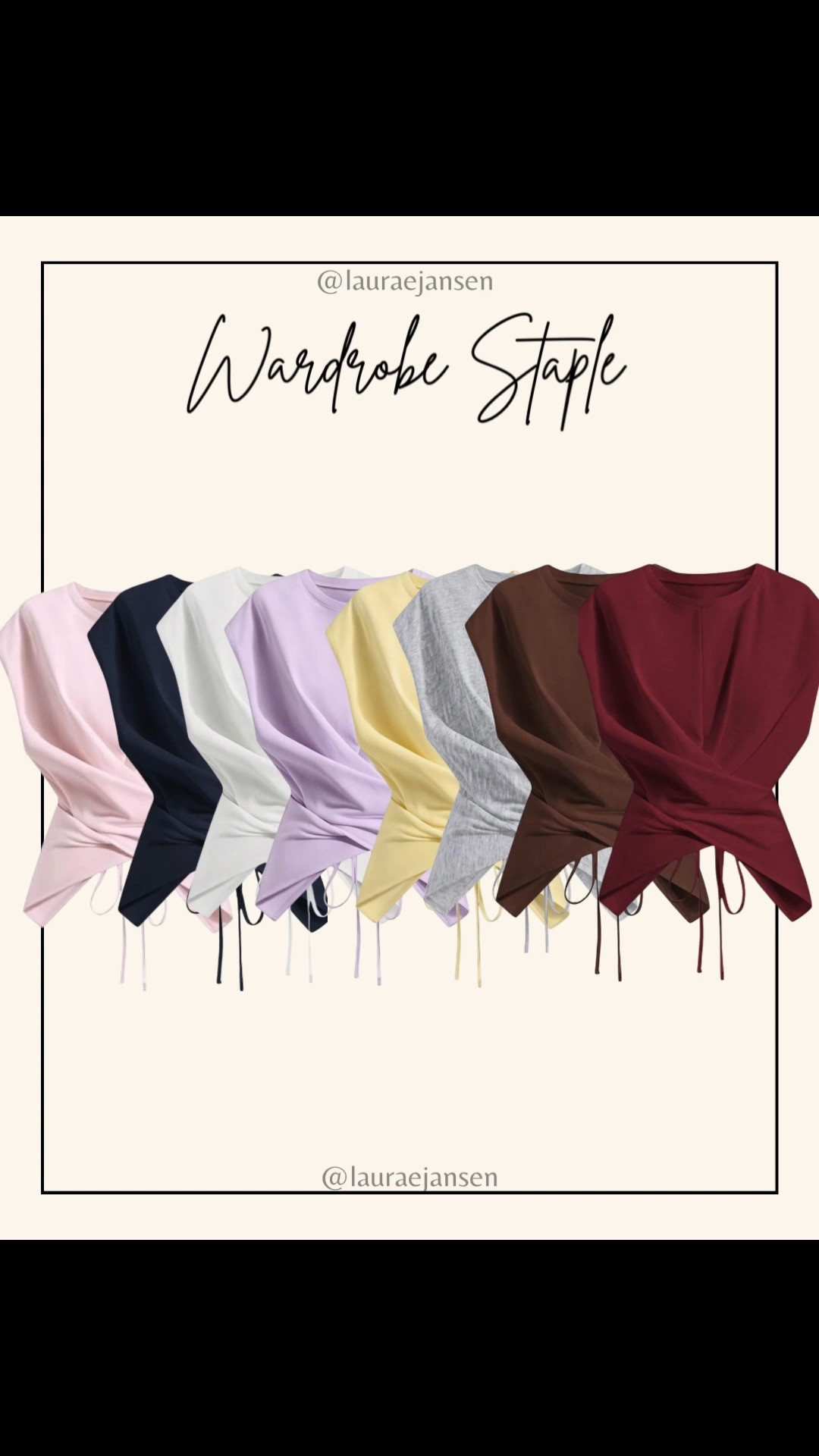 Wardrobe staple top

#LTKootd #LTKWorkwear #LTKMidsize
