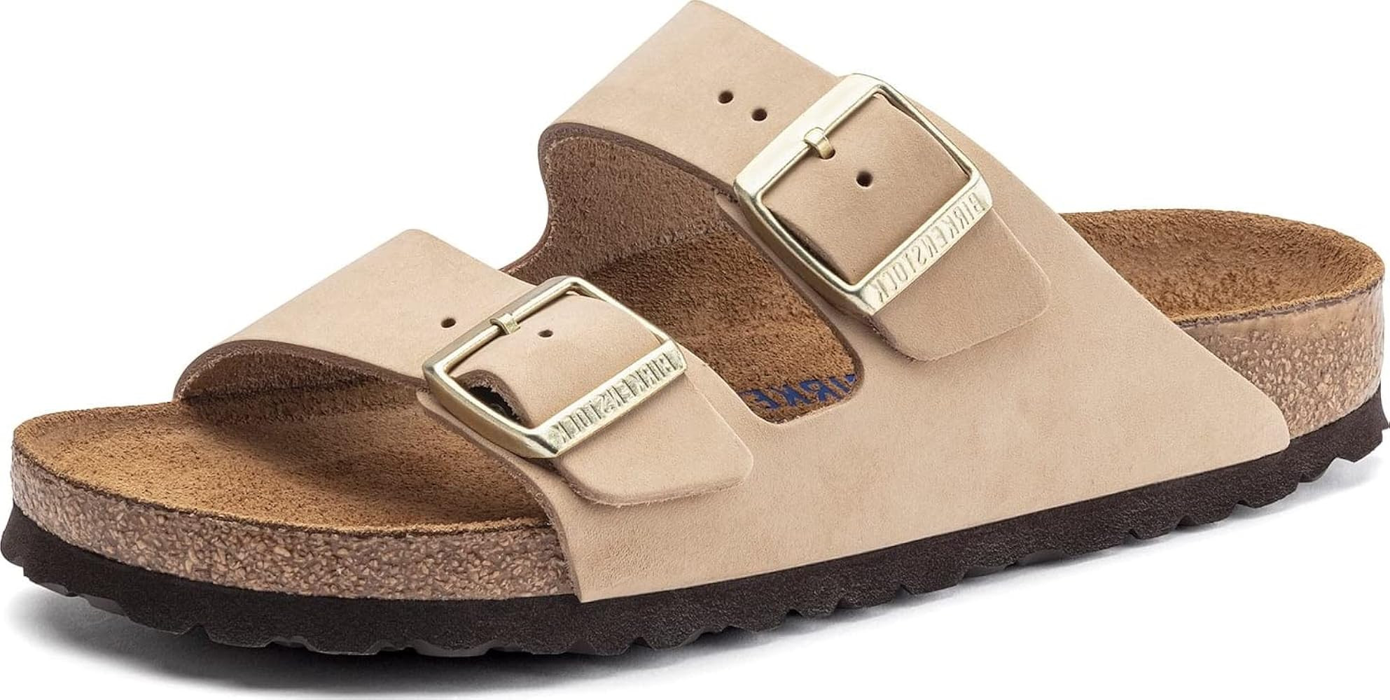 Birkenstock Women's, Arizona Soft Footbed Sandal - Narrow Width | Amazon (US)