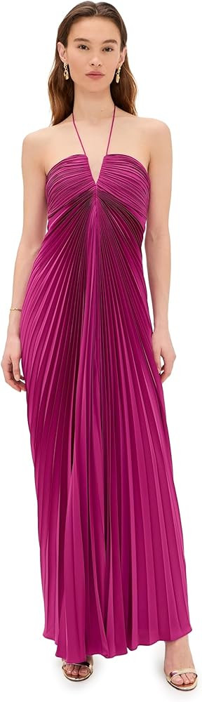 AMUR Women's Ionea Pleated Gown | Amazon (US)