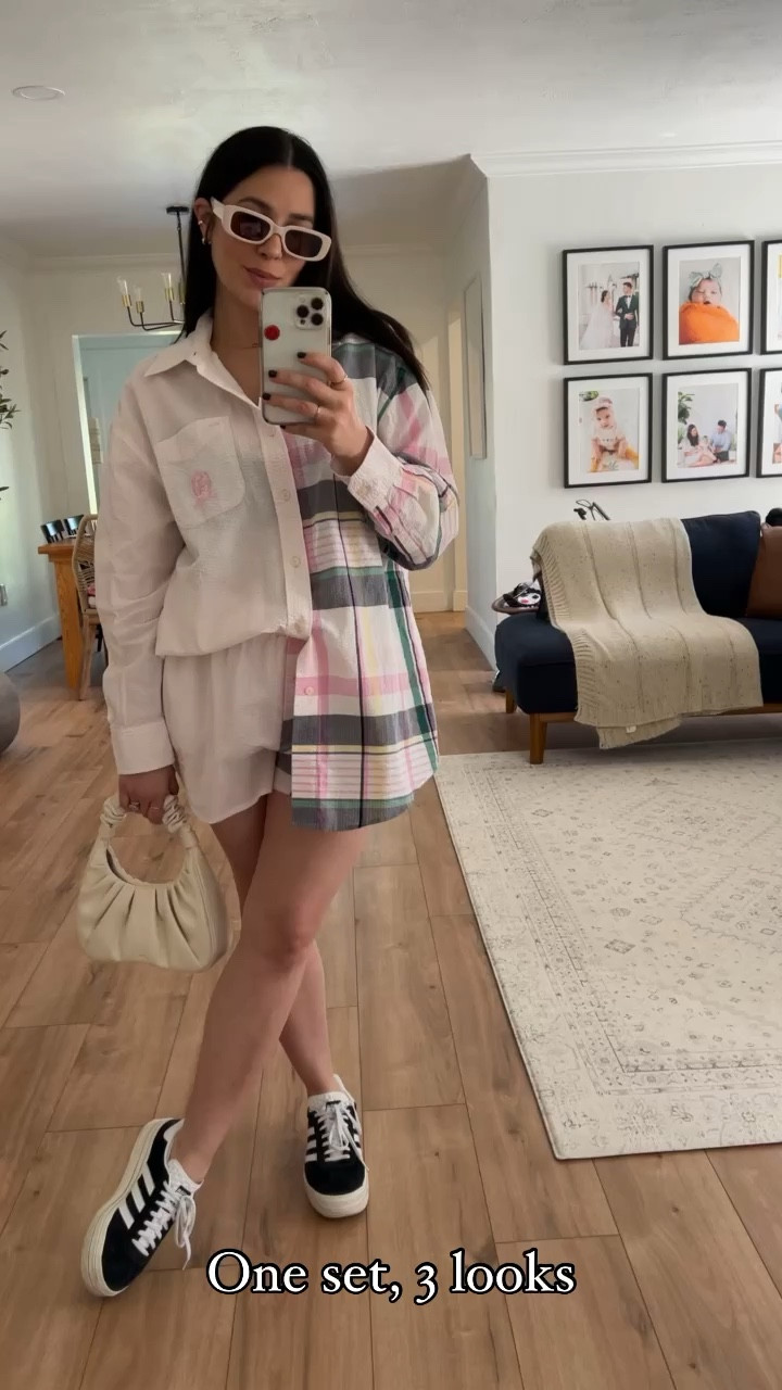 Sets are a great way to get a bigger bang for your buck! A set can offer you an opportunity not only to style the set as is, but to use each piece to create another outfit or add a little pop to another.

Took this one set, and styled it 3 ways!

Also for my mommas, all the looks are BF (breastfeeding) friendly! 

#springoutfits #ootd #momfit #breastfeedingg

#LTKstyletip #LTKfindsunder100 #LTKfamily