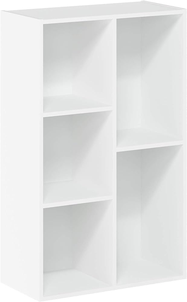 Furinno 5-Cube Open Shelf, White 11069WH | Amazon (CA)