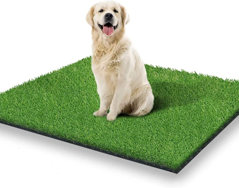 STARROAD-TIM 39.3 x 31.5 inches Artificial Grass Rug Turf for Dogs Indoor Outdoor Fake Grass for ... | Amazon (US)