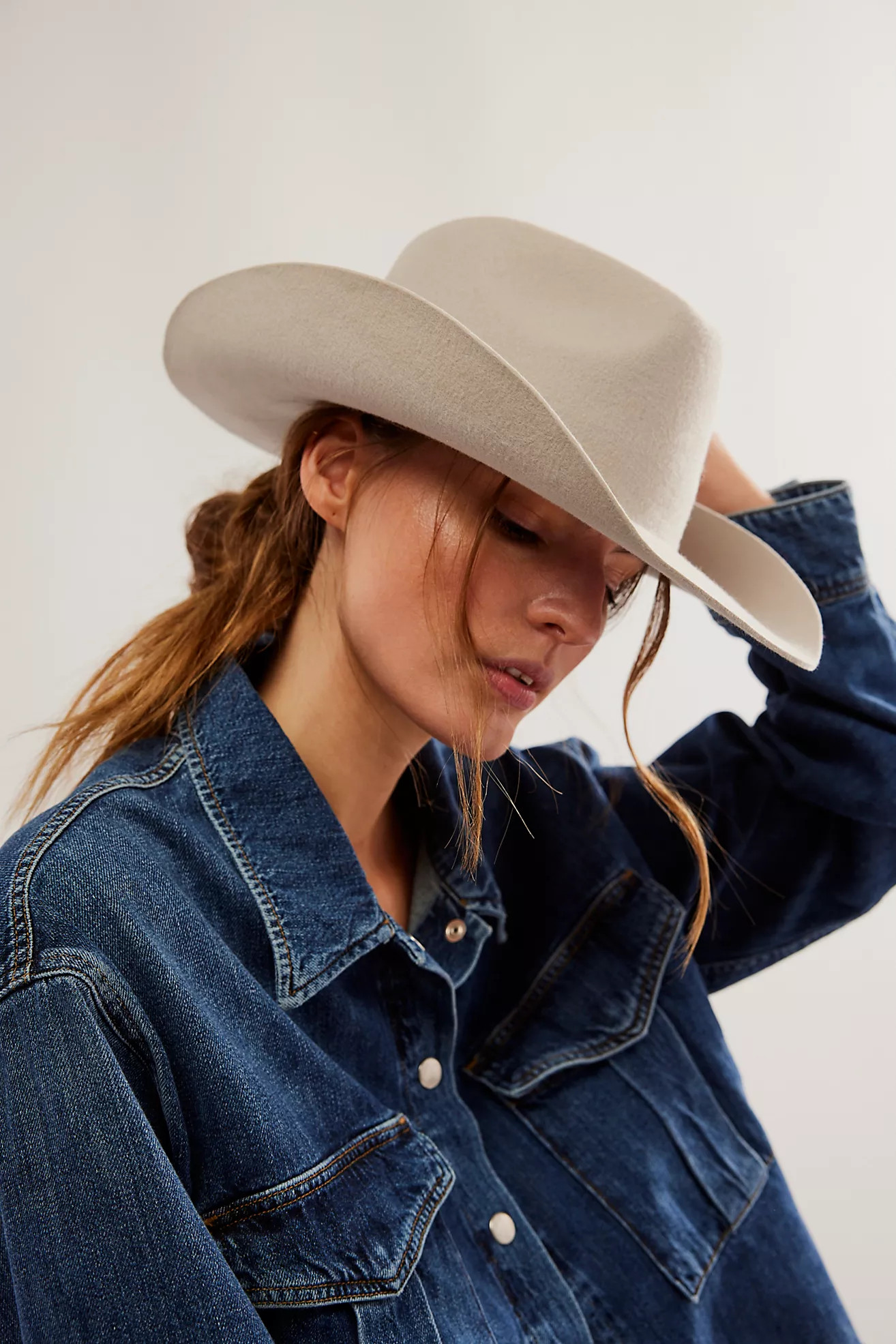 Soft Turn Felt Cowboy Hat | Free People (Global - UK&FR Excluded)