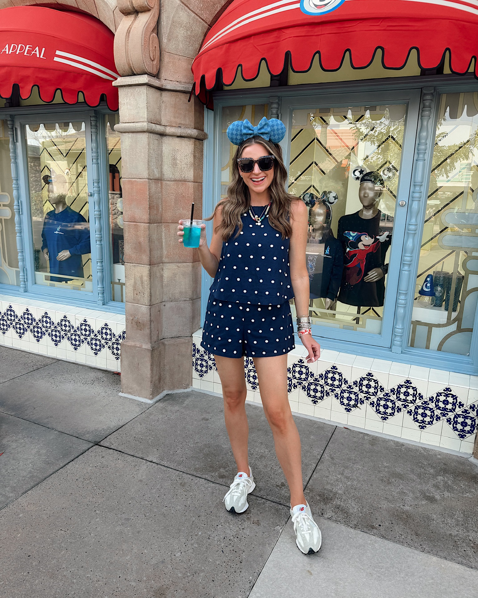 My Disney ootd! In a small top and small shorts from beach riot, Etsy ears, sneakers and accessories - fits tts.

#LTKootd #LTKTravel #LTKSeasonal