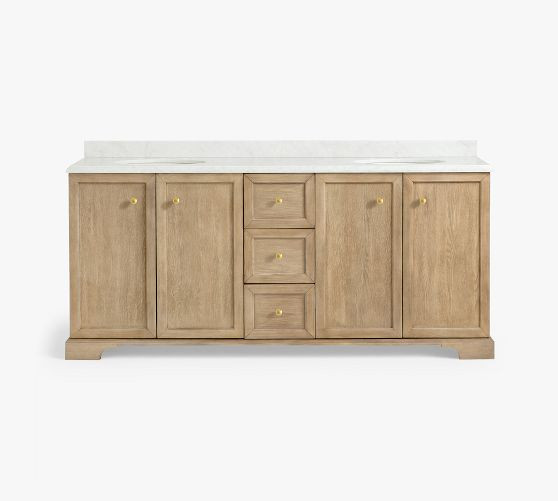 Somerset 72" Double Sink Vanity | Pottery Barn (US)