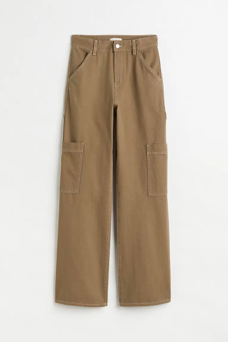 Wide cargo trousers | H&M (UK, MY, IN, SG, PH, TW, HK)