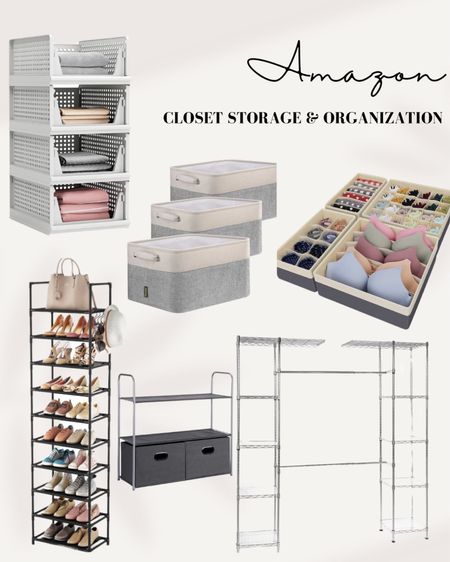 Closet storage and organization, shoe rack, wardrobe, organization, storage, amazon storage, home, home organization

#LTKhome