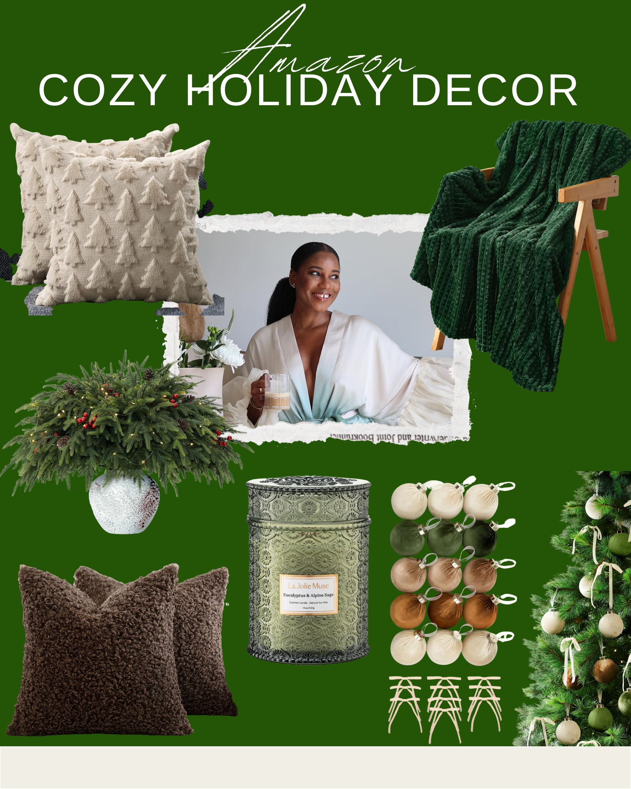 Amazon Cozy Holiday Decor 

 #LTKGiftGuide #LTKHoliday #LTKSeasonal