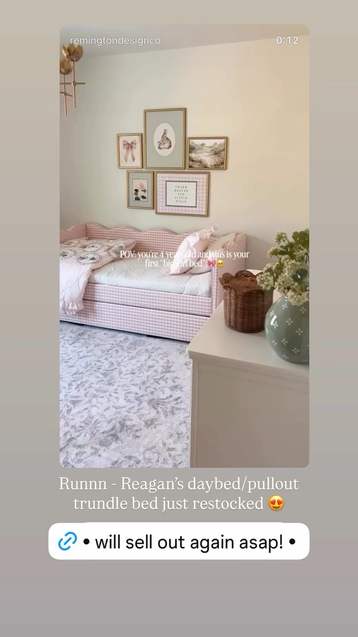 This trundle bed is in stock again! Run before it sells out!

#LTKHome #LTKSeasonal #LTKKids