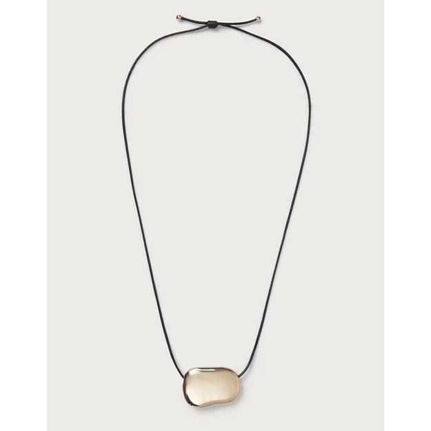 Cord Gold Pendant Necklace | Jewellery & Hair Accessories | The  Wh... | The White Company UK & ROW