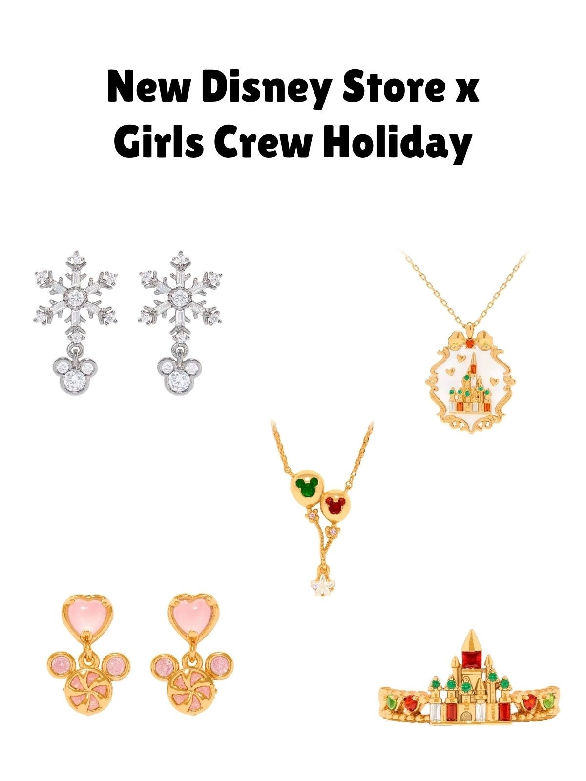 New Disney Store x Girls Crew Holiday collection