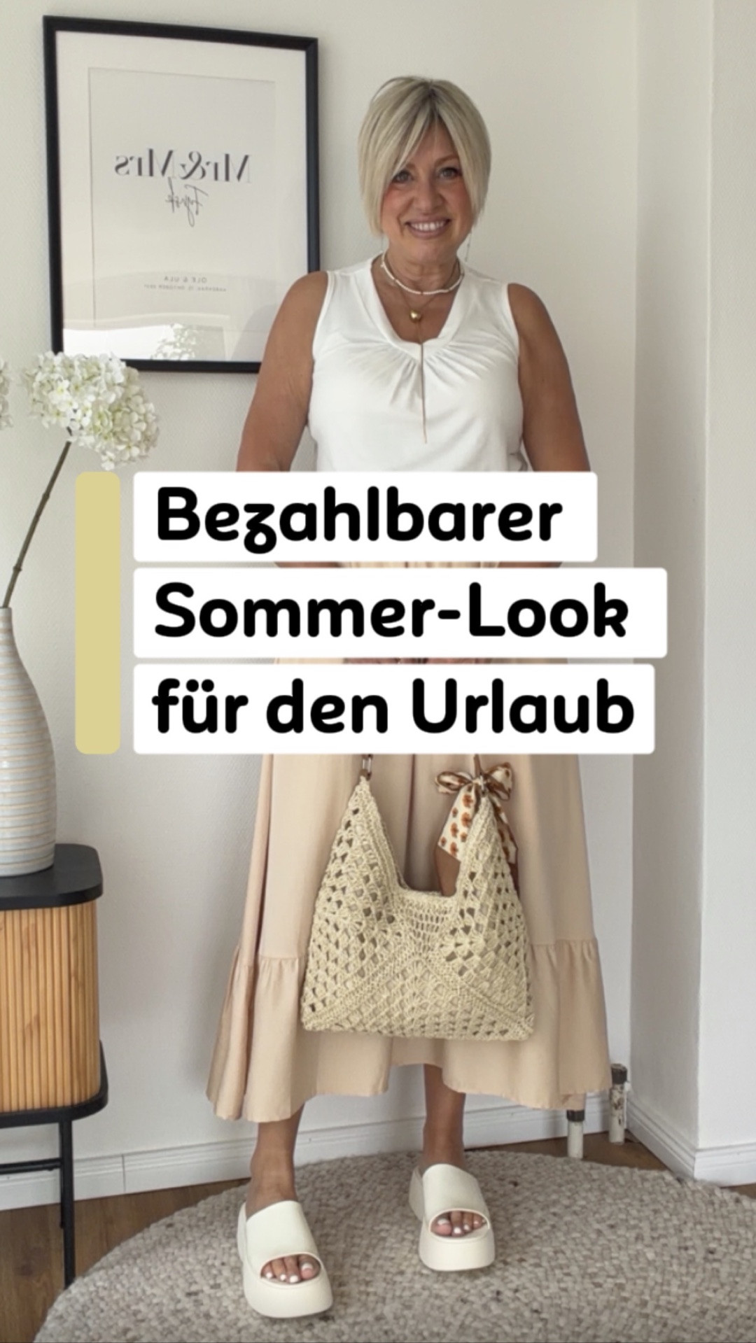 Bezahlbarer Sommer-Look für den Urlaub ☀️Stilvoll muss nicht teuer sein! Dieser komplette Sommer-Look ist perfekt für die nächste Reise. Rock, Tasche, Hut und die neuen Plateau-Schuhe von Pammys – alles perfekt abgestimmt für uns Frauen Ü40 & Ü50.

#LTKü50 #LTKstyletip #LTKsummer