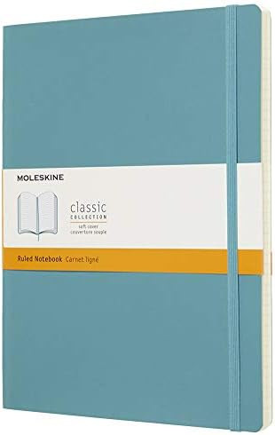 Moleskine Classic Notebook, Hard Cover, Pocket (3.5" x 5.5") Ruled/Lined, Reef Blue, 192 Pages | Amazon (US)
