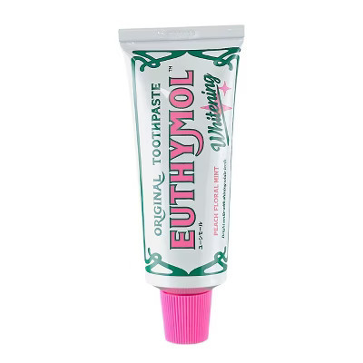 Euthymol WHITENING ToothPaste Peach Floral Mint - 3.7 oz  - The Iconic Clean, Reinvented with a Juicy, Floral Twist | Target