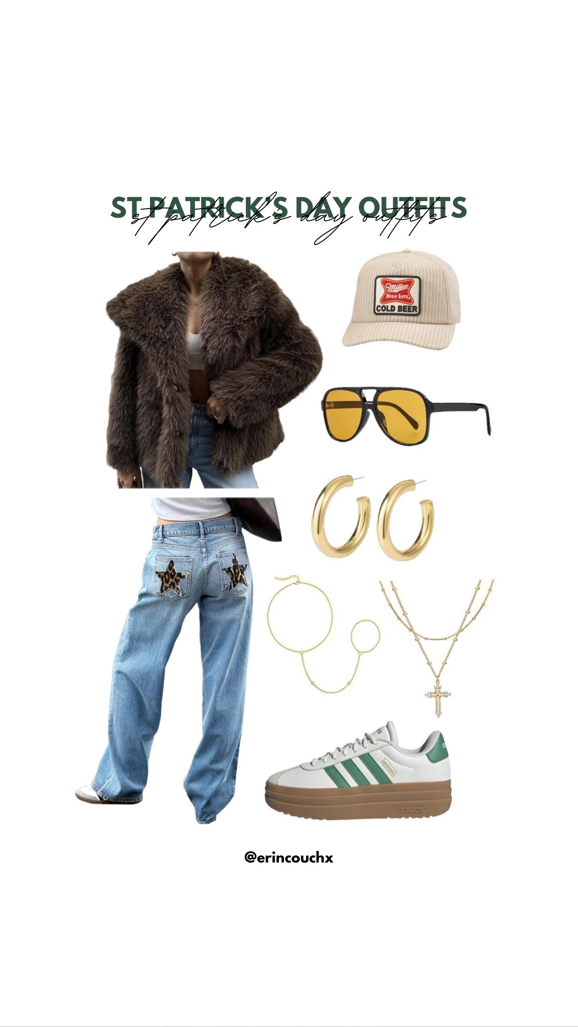 St. Patrick’s Day Outfit Inspo 🌈☘️

#stpatricksday #stpattysday #stpatricksdayoutfits #stpatricksdayoutfitideas #stpattysdayoutfitinspo
#greenoutfits #greenoutfitideas #whattowearforstpattiesday 

#LTKSpringSale #LTKFestival #LTKootd