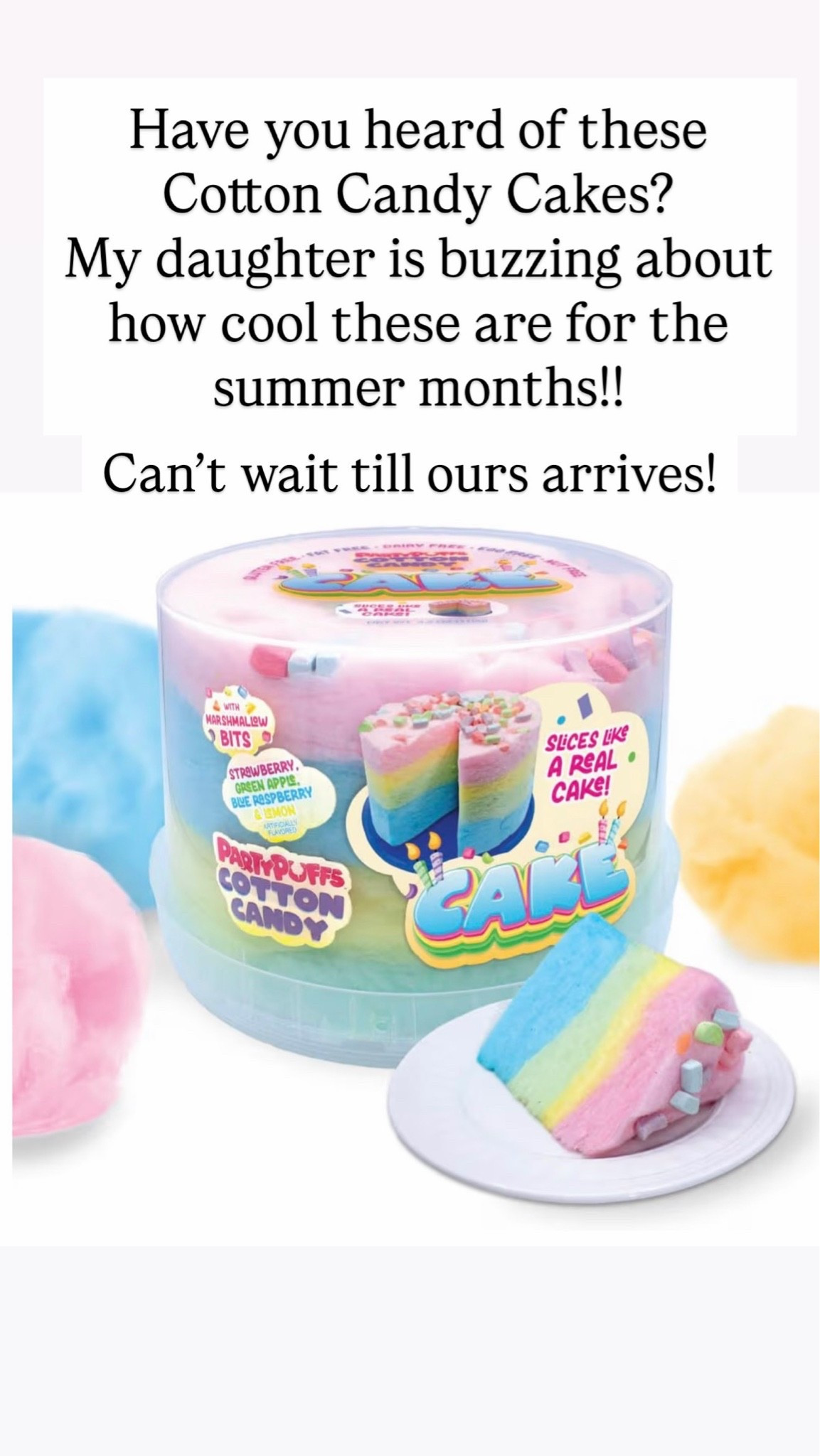 Cotton Candy Cake

#LTKKids