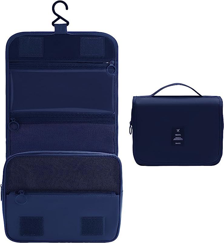 OrgaWise Travel hanging Toiletry Bag Portable Makeup Pouch Waterproof Travel Hanging Organizer Ba... | Amazon (US)