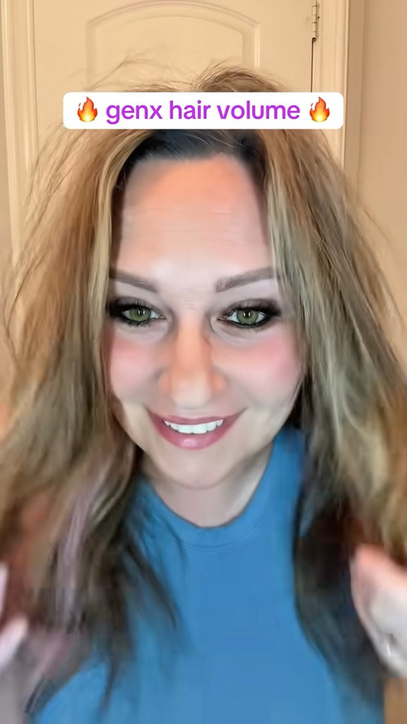 Go from flat to voluminous Gen❌ hair in seconds! 

#LTKBeauty #LTKOver40 #LTKStyleTip