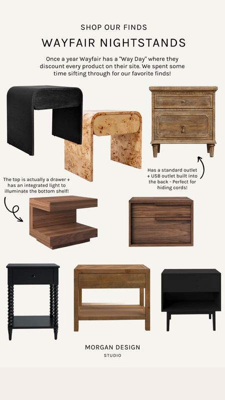It’s Way Day so be sure to check out these Wayfair nightstands while they’re on sale! If you love the silhouette but aren’t loving the finish we have on our post, click on the item to see what other finishes are available! 

#LTKsalealert #LTKFind #LTKhome