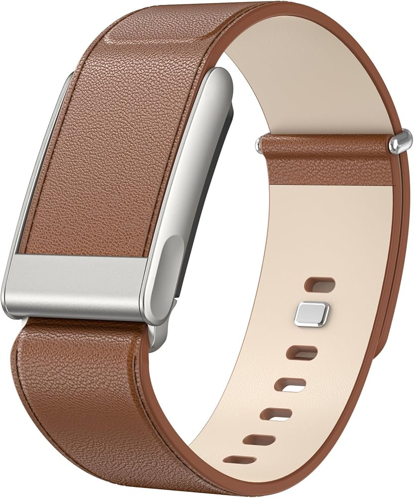 Leather Band Compatible with Whoop 5.0 Band Strap Men Women, Genuine Leather Rugged Durable Repla... | Amazon (US)