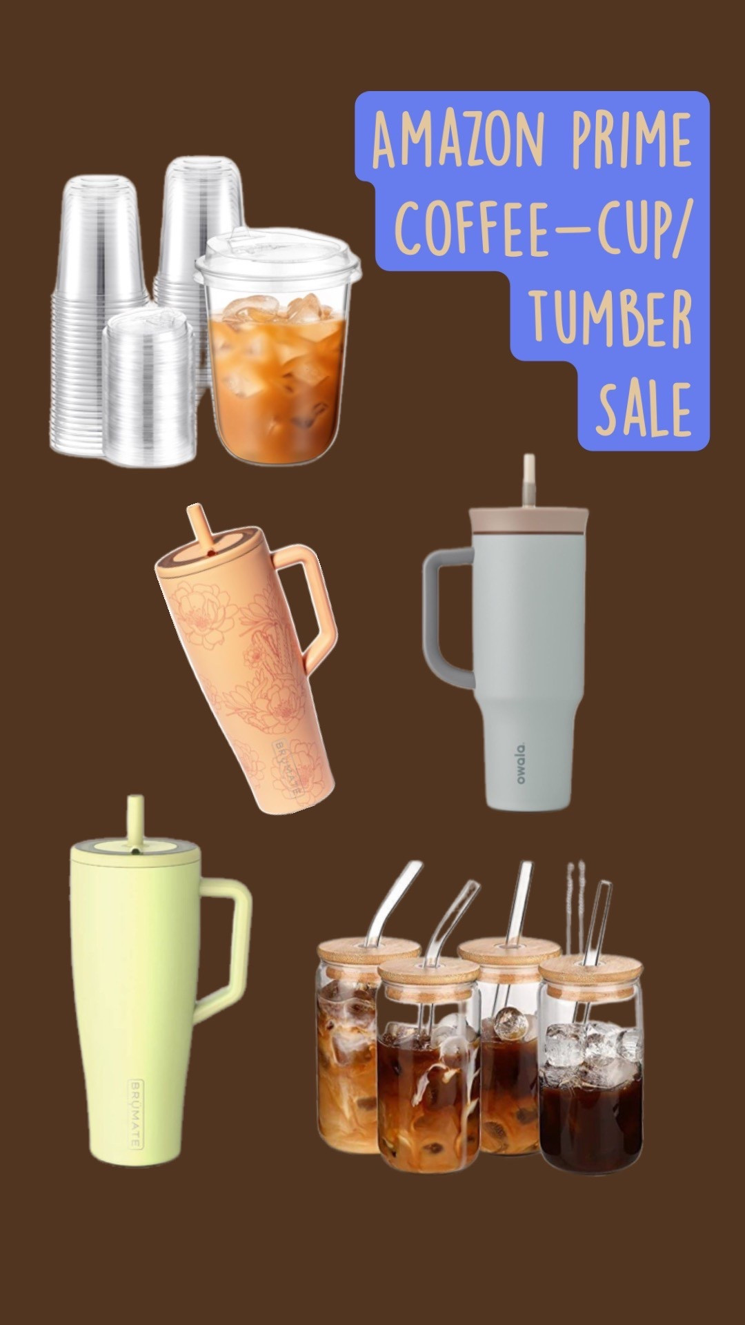 I’m a complete sucker for any cup/tumbler. Amazon has some Amazon deals for Prime! 

#LTKHome #LTKActive #LTKSeasonal