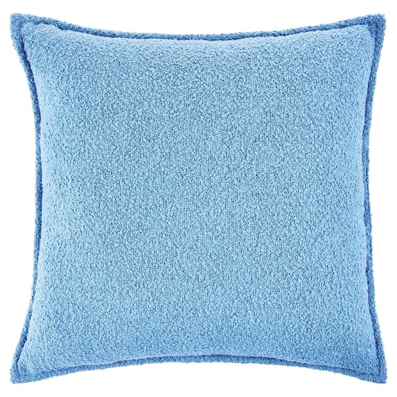Mainstays 22" x 22" Blue Boucle Decorative Pillow | Walmart (US)