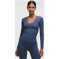 All It Takes Ribbed Nulu V-Neck Long-Sleeve Shirt | Lululemon (US)